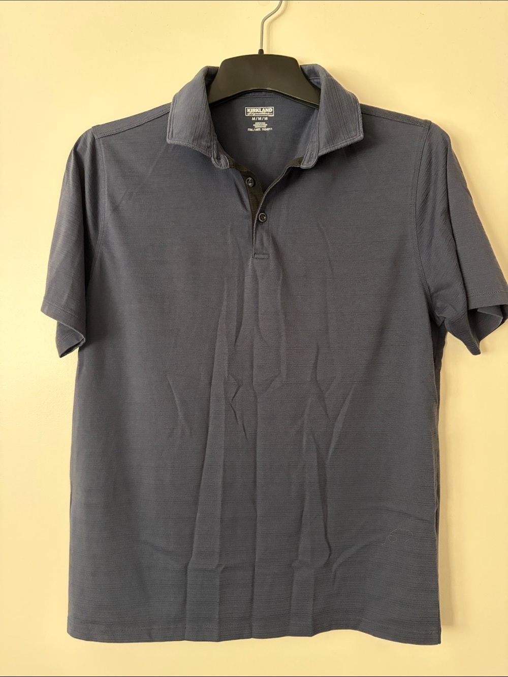 Kirkland Signature Men's Polo Shirt in Navy